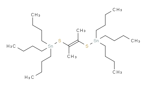 (E)-5,5,10,10-tetrabutyl-7,8-dimethyl-6,9-dithia-5,10-distannatetradec-7-ene