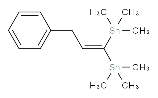 (3-phenylprop-1-ene-1,1-diyl)bis(trimethylstannane)