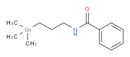N-(3-(trimethylstannyl)propyl)benzamide