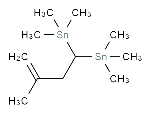 (3-methylbut-3-ene-1,1-diyl)bis(trimethylstannane)