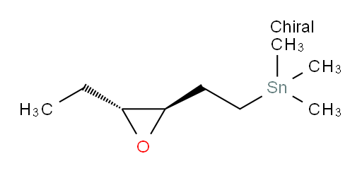 (2-((2R,3R)-3-ethyloxiran-2-yl)ethyl)trimethylstannane
