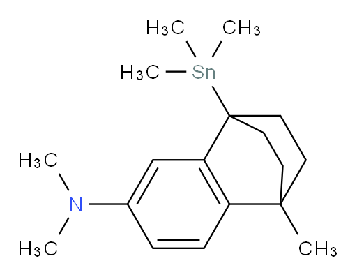 N,N,1-trimethyl-4-(trimethylstannyl)-1,2,3,4-tetrahydro-1,4-ethanonaphthalen-6-amine
