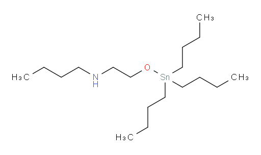 N-(2-((tributylstannyl)oxy)ethyl)butan-1-amine