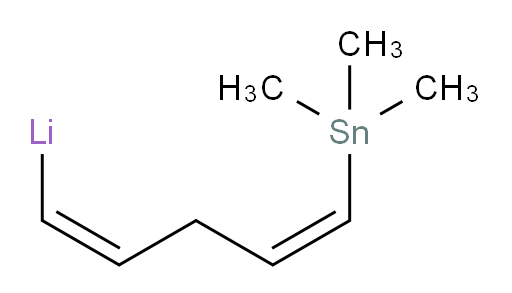 ((1Z,4Z)-5-(trimethylstannyl)penta-1,4-dien-1-yl)lithium