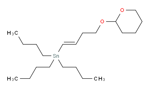 (E)-tributyl(4-((tetrahydro-2H-pyran-2-yl)oxy)but-1-en-1-yl)stannane