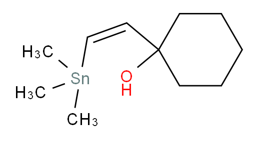 (Z)-1-(2-(trimethylstannyl)vinyl)cyclohexanol