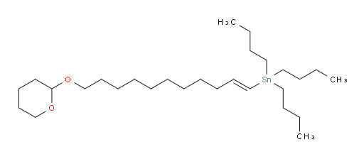 (E)-三丁基(11-((四氢-2H-吡喃-2-氧基))十一烷-1-烯-1-基)锡烷