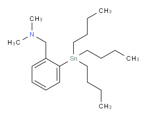 N,N-dimethyl-1-(2-(tributylstannyl)phenyl)methanamine