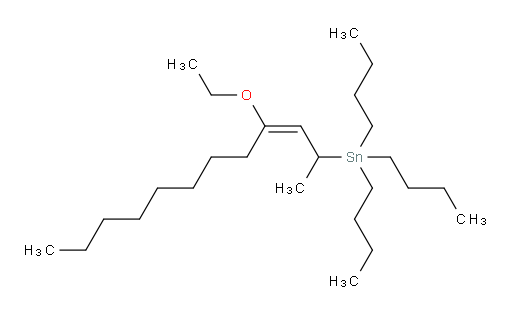 (E)-tributyl(4-ethoxydodec-3-en-2-yl)stannane
