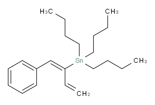 (E)-三丁基(1-苯基丁-1,3-二烯-2-基)锡烷