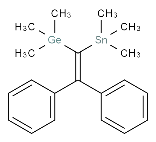 (2,2-diphenyl-1-(trimethylstannyl)vinyl)trimethylgermane