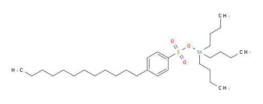 tributylstannyl 4-dodecylbenzenesulfonate