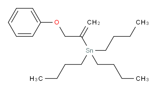 三丁基(3-苯氧基丙-1-烯-2-基)锡烷