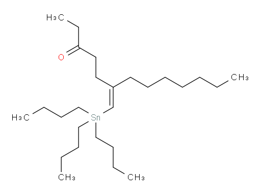 (Z)-6-((tributylstannyl)methylene)tridecan-3-one