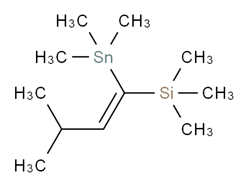 (Z)-trimethyl(3-methyl-1-(trimethylstannyl)but-1-en-1-yl)silane