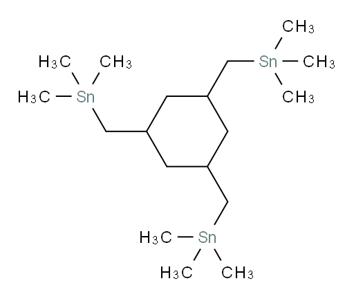1,3,5-tris((trimethylstannyl)methyl)cyclohexane