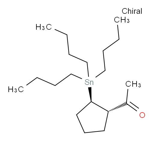 1-((1S,2R)-2-(tributylstannyl)cyclopentyl)ethanone