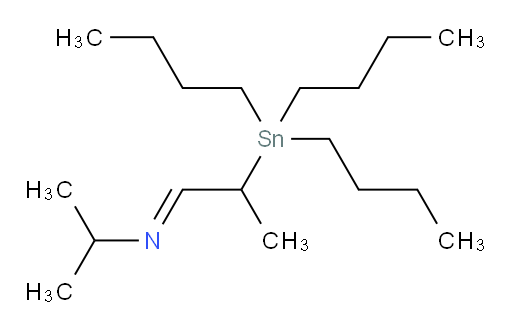(E)-N-(2-(三丁基锡基)丙亚基)丙-2-胺