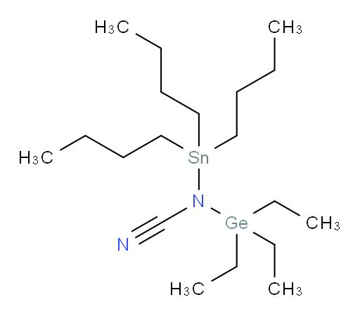 N-(tributylstannyl)-N-(triethylgermyl)cyanamide