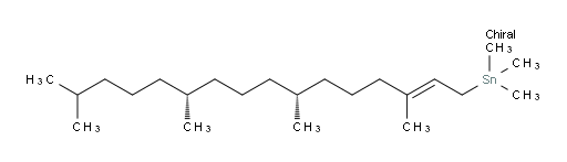 trimethyl((7R,11R,E)-3,7,11,15-tetramethylhexadec-2-en-1-yl)stannane