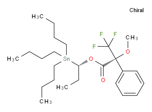 (R)-(S)-1-(tributylstannyl)propyl 3,3,3-trifluoro-2-methoxy-2-phenylpropanoate
