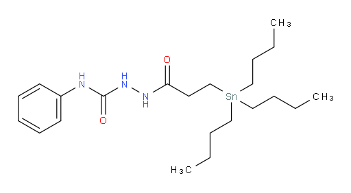 N-phenyl-2-(3-(tributylstannyl)propanoyl)hydrazinecarboxamide