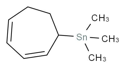cyclohepta-2,4-dien-1-yltrimethylstannane