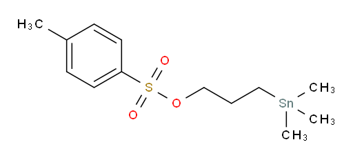 3-(trimethylstannyl)propyl 4-methylbenzenesulfonate
