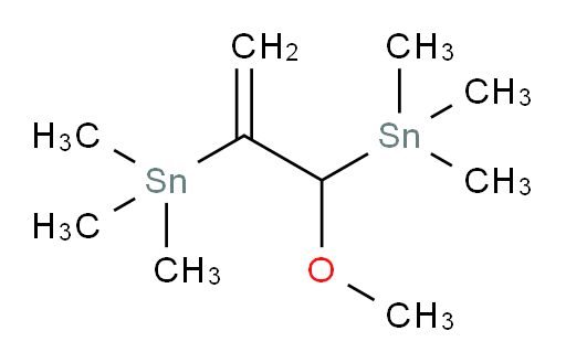 (1-methoxyprop-2-ene-1,2-diyl)bis(trimethylstannane)