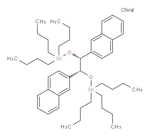 (7R,8R)-5,5,10,10-tetrabutyl-7,8-di(naphthalen-2-yl)-6,9-dioxa-5,10-distannatetradecane