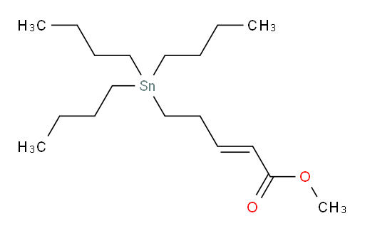 (E)-甲基 5-(三丁基锡基)戊-2-烯酸酯