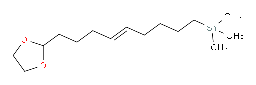 (E)-(9-(1,3-dioxolan-2-yl)non-5-en-1-yl)trimethylstannane