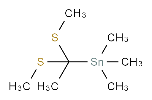 (1,1-bis(methylthio)ethyl)trimethylstannane