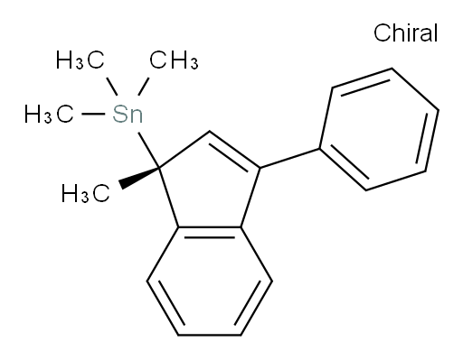 (R)-trimethyl(1-methyl-3-phenyl-1H-inden-1-yl)stannane