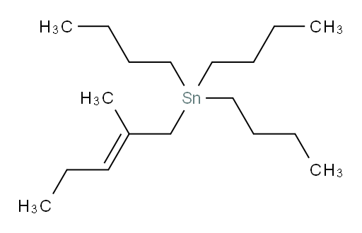 (E)-tributyl(2-methylpent-2-en-1-yl)stannane