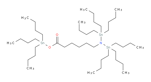 tributylstannyl 6-(bis(tributylstannyl)amino)hexanoate