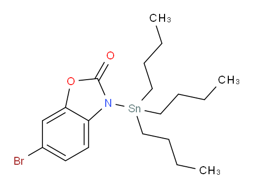 6-bromo-3-(tributylstannyl)benzo[d]oxazol-2(3H)-one
