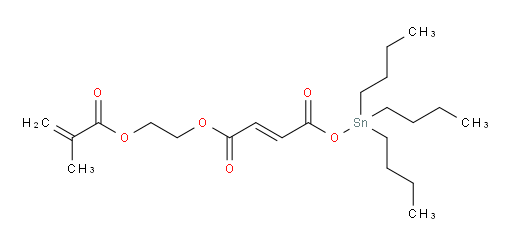 2-(methacryloyloxy)ethyl (tributylstannyl) fumarate
