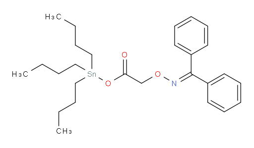 tributylstannyl 2-(((diphenylmethylene)amino)oxy)acetate