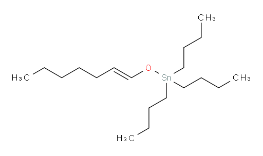 (E)-tributyl(hept-1-en-1-yloxy)stannane