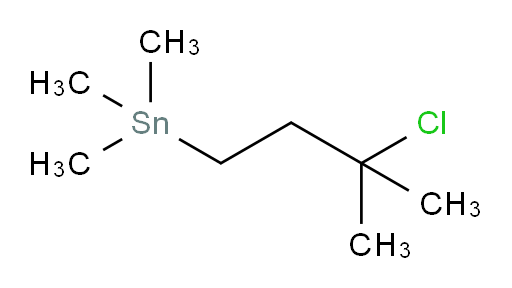 (3-chloro-3-methylbutyl)trimethylstannane
