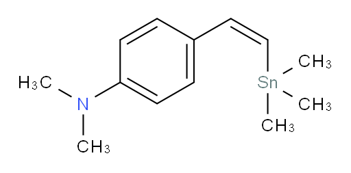 (Z)-N,N-dimethyl-4-(2-(trimethylstannyl)vinyl)aniline