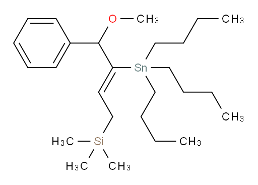 (Z)-(4-methoxy-4-phenyl-3-(tributylstannyl)but-2-en-1-yl)trimethylsilane