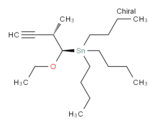 tributyl((1R,2S)-1-ethoxy-2-methylbut-3-yn-1-yl)stannane