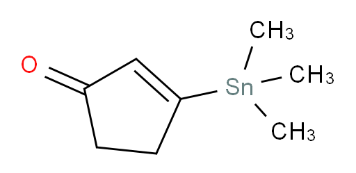 3-(trimethylstannyl)cyclopent-2-enone