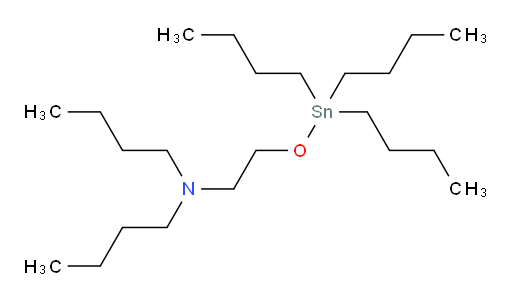 N-butyl-N-(2-((tributylstannyl)oxy)ethyl)butan-1-amine