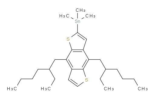 (4,8-bis(2-ethylhexyl)benzo[1,2-b:4,5-b']dithiophen-2-yl)trimethylstannane