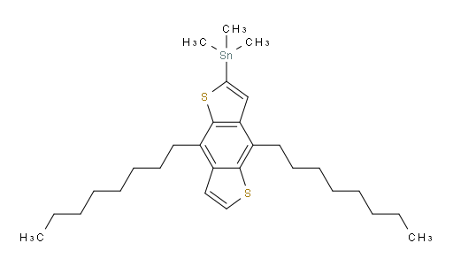 (4,8-dioctylbenzo[1,2-b:4,5-b']dithiophen-2-yl)trimethylstannane