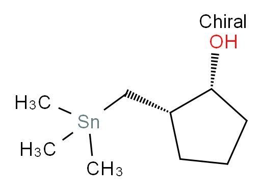 (1R,2S)-2-((trimethylstannyl)methyl)cyclopentanol