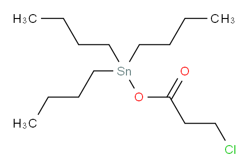 tributylstannyl 3-chloropropanoate